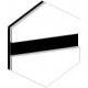 グラボグラス™ 2-プレックス™ 表彫りマット ホワイト/ブラック