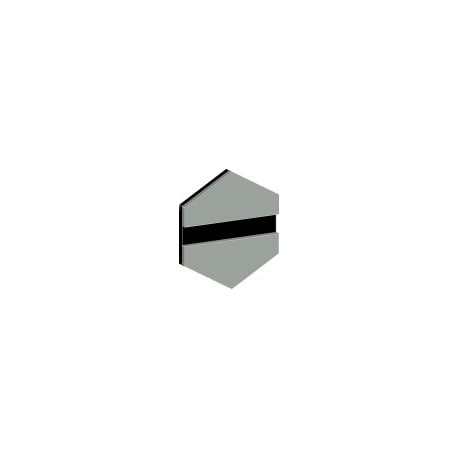 グラボグラス™ 2-プレックス™ 表彫りマット シルバーグレー/ブラック
