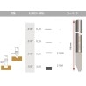 ONECUT 4.36mm 面取り加工用特殊 カーバイドカッター