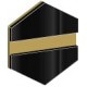 gravoply™ ultra glossy black/gold