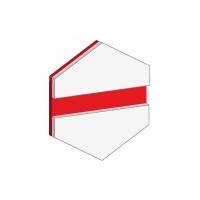 gravoply™ laser white/red