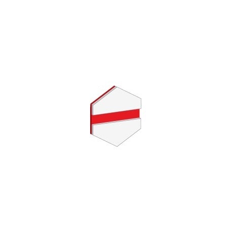 gravoply™ laser white/red