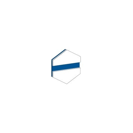 gravoply™ laser white/blue