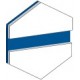gravoply™ laser white/blue