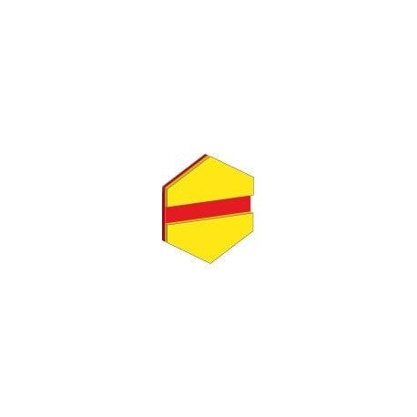 gravoply™ laser yellow/red