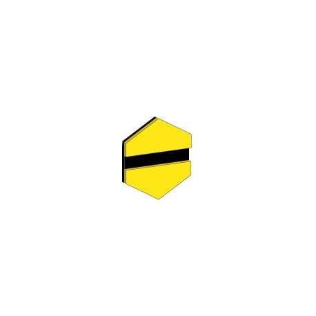 gravoply™ laser yellow/black