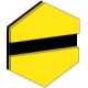 gravoply™ laser yellow/black