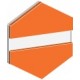 gravoply™ laser orange/white