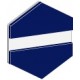 gravoply™ laser air force blue/white