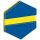 gravoply™ laser blue/yellow