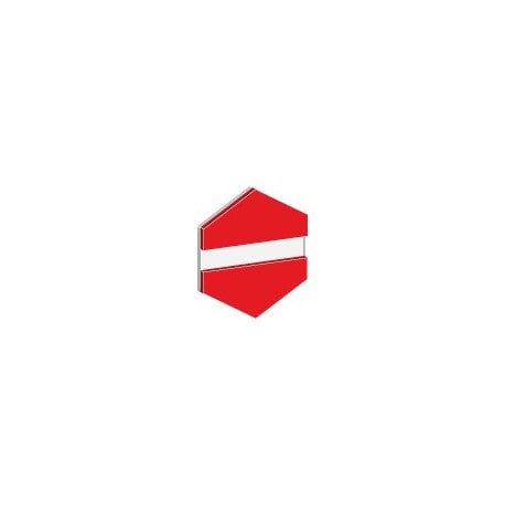 gravoply™ laser red/white
