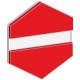 gravoply™ laser red/white