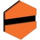 gravoply™ laser orange/black