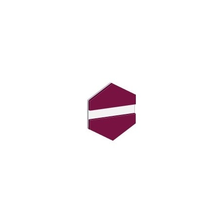 gravoply™ laser burgundy/white