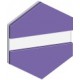 gravoply™ laser purple/white
