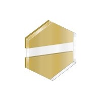 gravoglas™ 1 transparent/gold