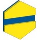 gravoply™ laser yellow/blue