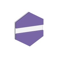 gravoply™ laser purple/white