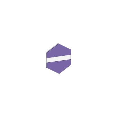 gravoply™ laser purple/white