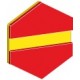 gravoply™ laser red/yellow