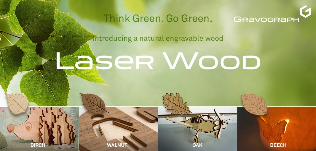 レーザー彫刻･カット用木材 ＜Laser Wood＞